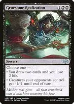 Gruesome Realization — The Brothers' War