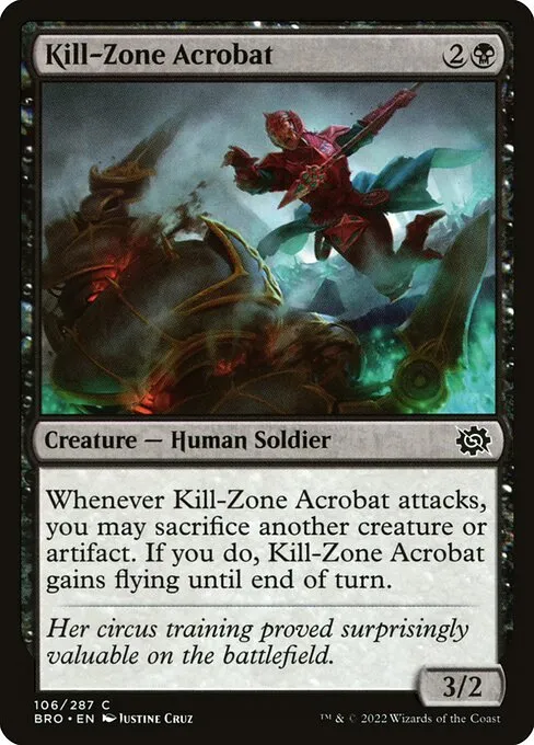 Kill-Zone Acrobat — The Brothers' War