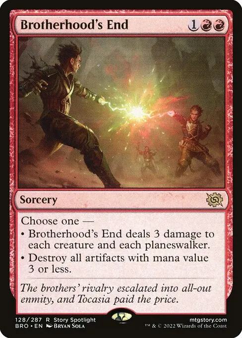 Brotherhood's End — The Brothers' War