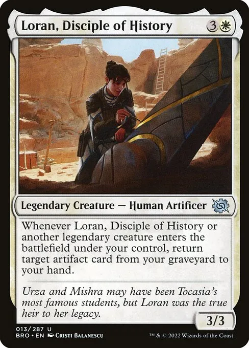 Loran, Disciple of History — The Brothers' War