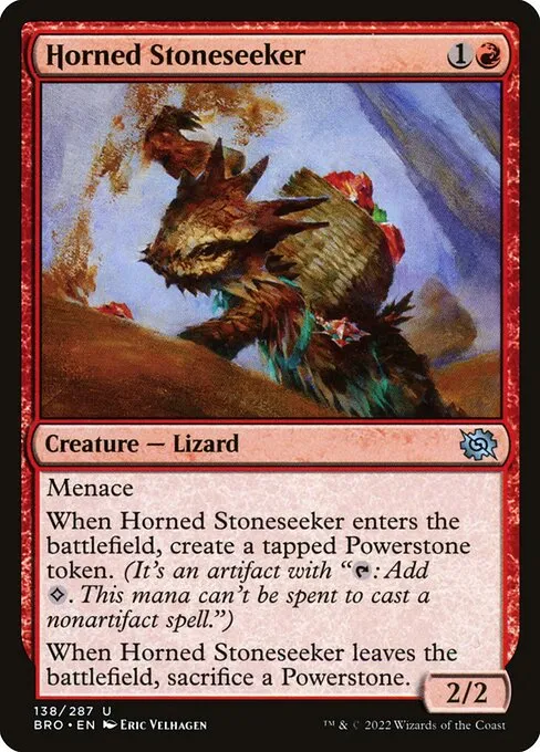 Horned Stoneseeker — The Brothers' War