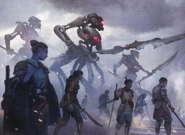Art detail — Mechanized Warfare