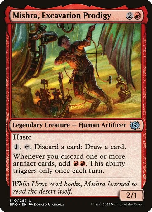 Mishra, Excavation Prodigy — The Brothers' War