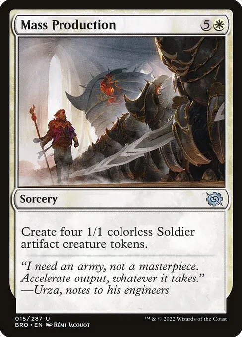 Mass Production — The Brothers' War