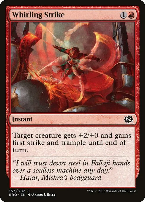 Whirling Strike — The Brothers' War