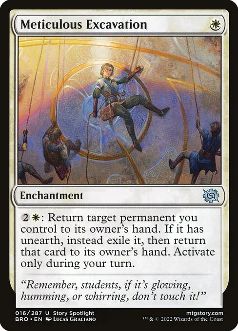 Meticulous Excavation — The Brothers' War