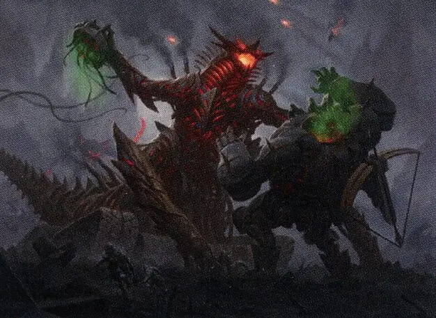 Art detail — Phyrexian Dragon Engine