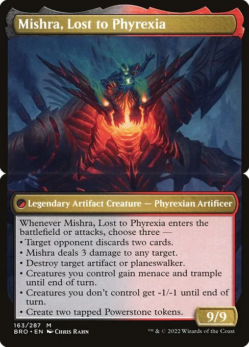 Mishra, Lost to Phyrexia — The Brothers' War