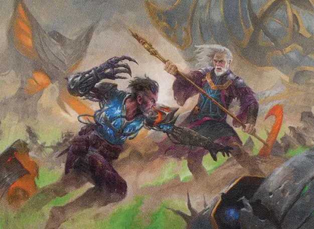 Art detail — Epic Confrontation