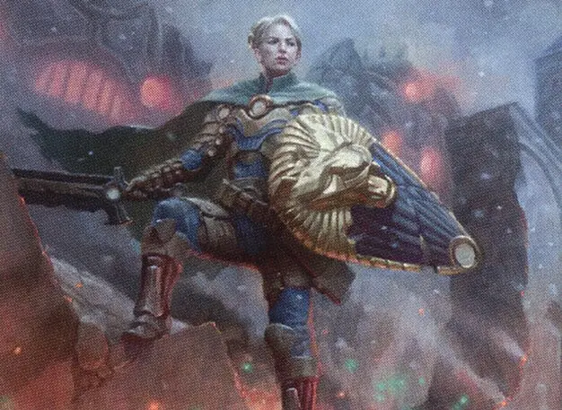 Art detail — Myrel, Shield of Argive