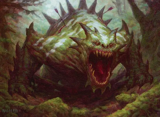 Art detail — Obstinate Baloth