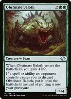 Obstinate Baloth — The Brothers' War