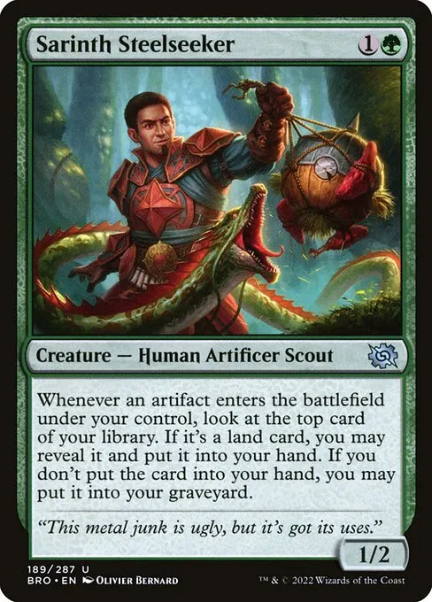Sarinth Steelseeker — The Brothers' War