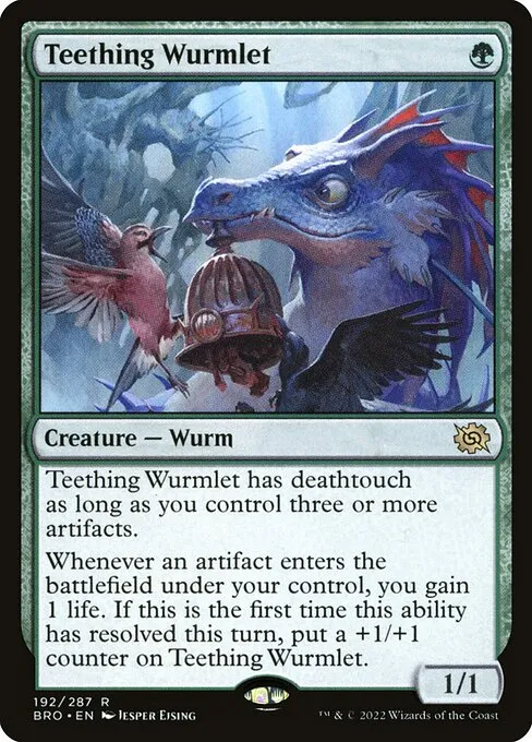 Teething Wurmlet — The Brothers' War