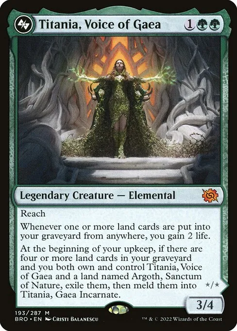 Titania, Voice of Gaea — The Brothers' War