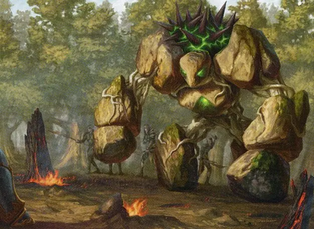 Art detail — Boulderbranch Golem