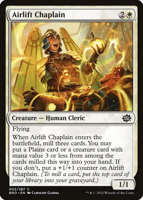 Airlift Chaplain — The Brothers' War