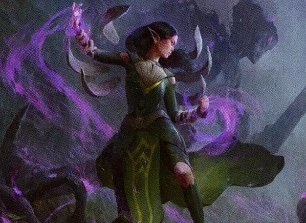 Art detail — Deathbloom Ritualist