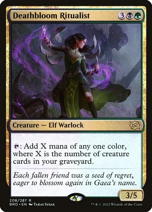 Deathbloom Ritualist — The Brothers' War