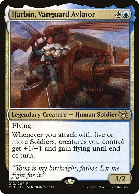 Harbin, Vanguard Aviator — The Brothers' War