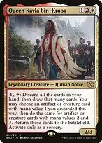 Queen Kayla bin-Kroog — The Brothers' War