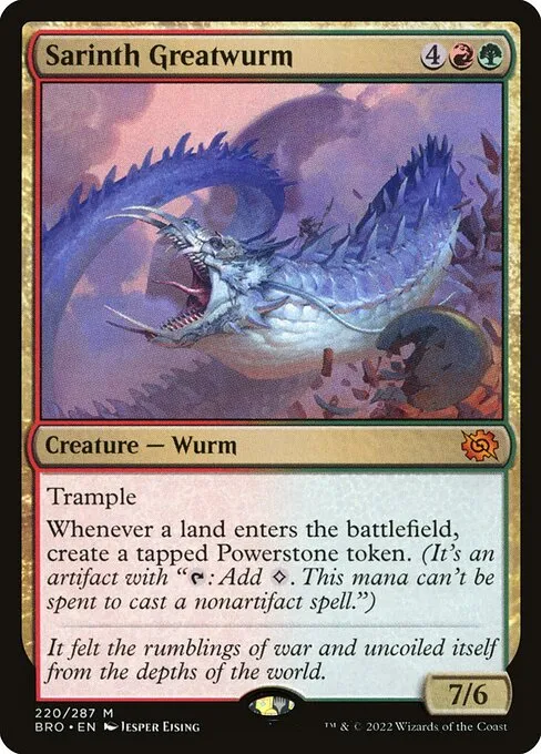 Sarinth Greatwurm — The Brothers' War