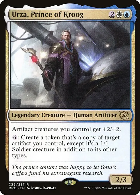 Urza, Prince of Kroog — The Brothers' War
