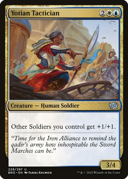 Yotian Tactician — The Brothers' War