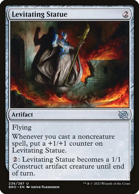 Levitating Statue — The Brothers' War