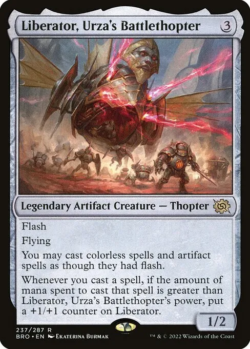 Liberator, Urza's Battlethopter — The Brothers' War
