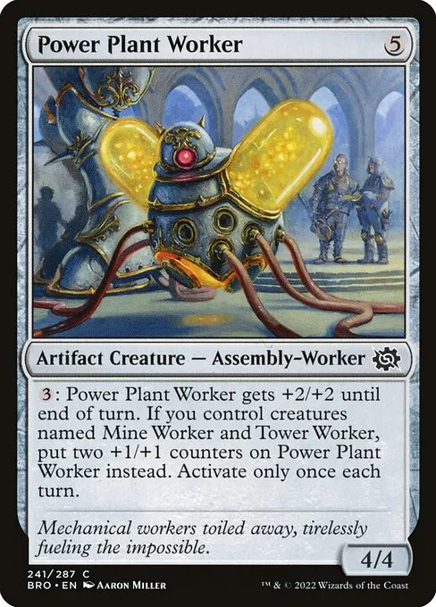 Power Plant Worker — The Brothers' War