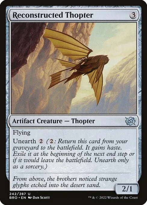 Reconstructed Thopter — The Brothers' War