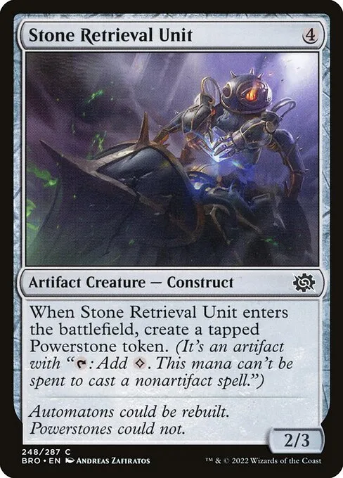 Stone Retrieval Unit — The Brothers' War