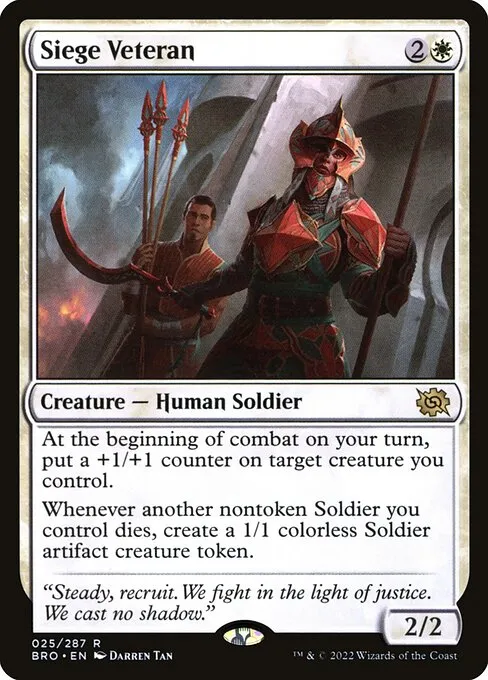 Siege Veteran — The Brothers' War