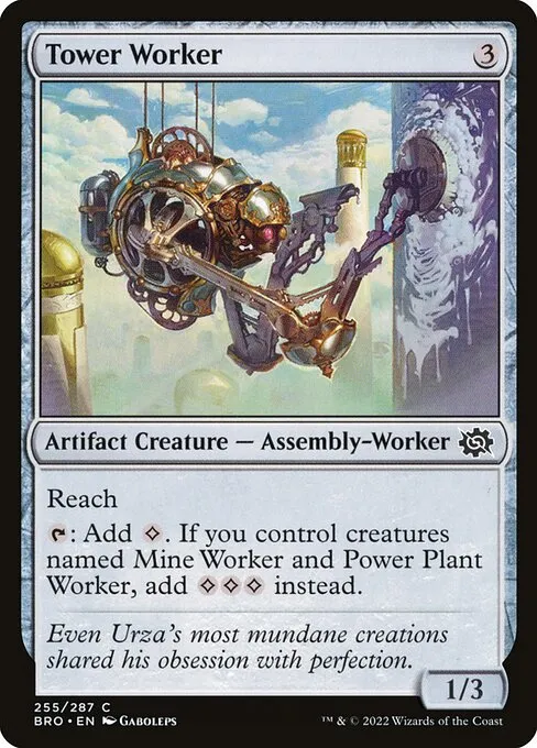 Tower Worker — The Brothers' War