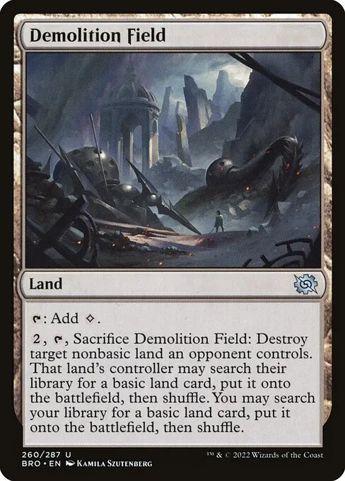 Demolition Field — The Brothers' War