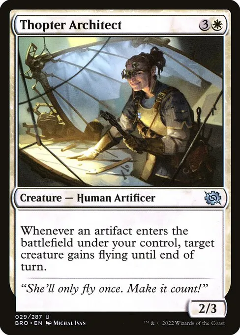 Thopter Architect — The Brothers' War