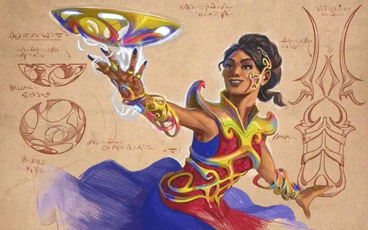 Art detail — Saheeli, Filigree Master