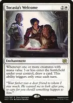 Tocasia's Welcome — The Brothers' War