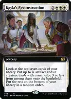 Kayla's Reconstruction — The Brothers' War
