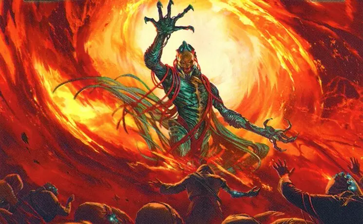 Art detail — Gix, Yawgmoth Praetor