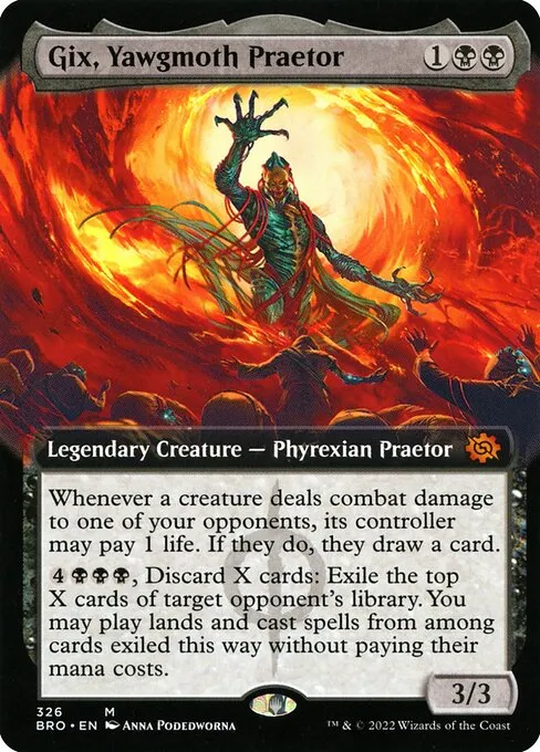 Gix, Yawgmoth Praetor — The Brothers' War
