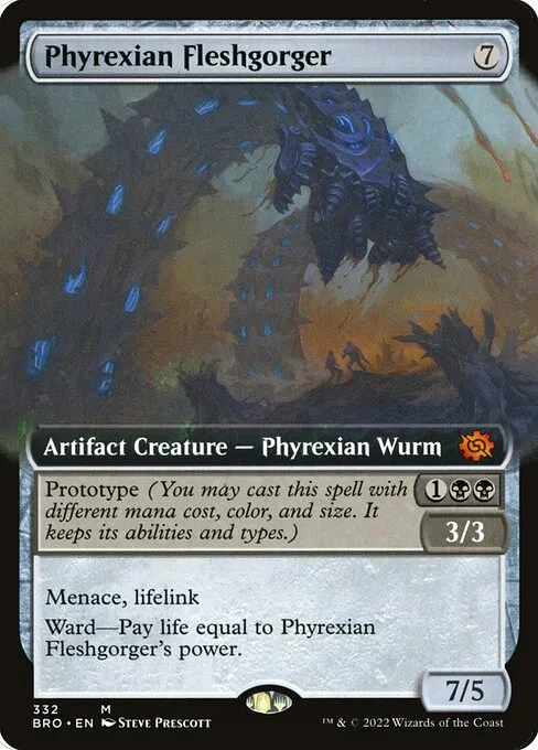 Phyrexian Fleshgorger — The Brothers' War