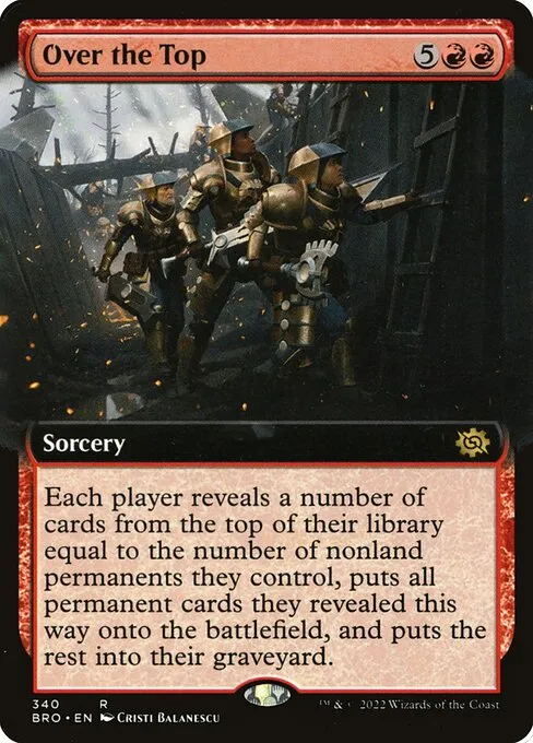 Over the Top — The Brothers' War