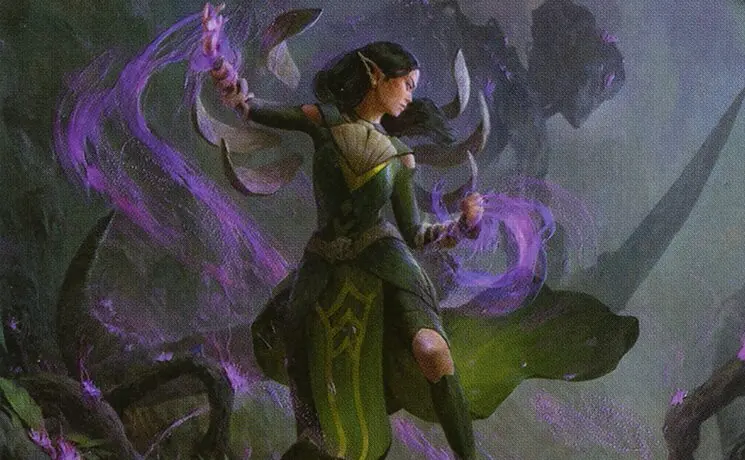 Art detail — Deathbloom Ritualist