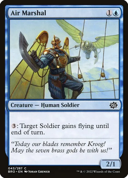 Air Marshal — The Brothers' War