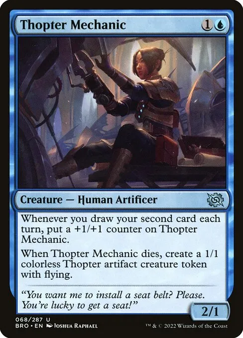 Thopter Mechanic — The Brothers' War