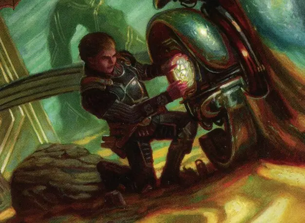 Art detail — Urza, Powerstone Prodigy
