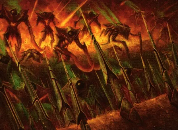 Art detail — Urza's Rebuff