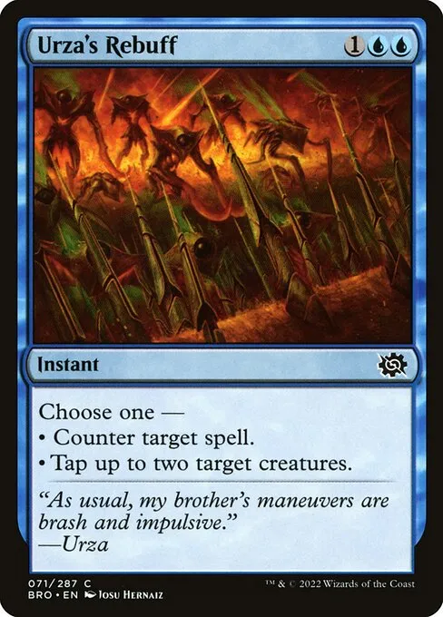 Urza's Rebuff — The Brothers' War